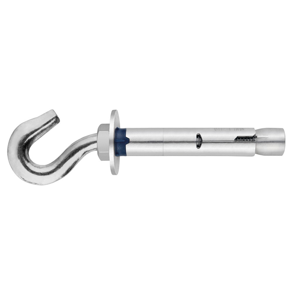 CH-GF A2 [CP] Anclaje camisa antigiro para cargas medias. Gancho forjado. Inoxidable A2